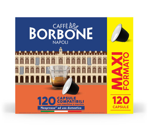 CAFFE' BORBONE - COMPATIBILI NESPRESSO - MISCELA DECISA - 120 CAPS - 2220001753 CAFFE' BORBONE 0 | trony.live