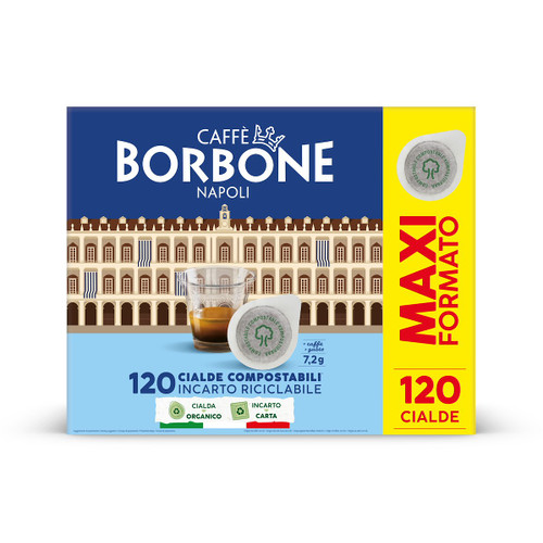 CAFFE' BORBONE - CIALDA ESE - MISCELA DECISA - 120 CIALDE - 2220001754 CAFFE' BORBONE 0 | trony.live