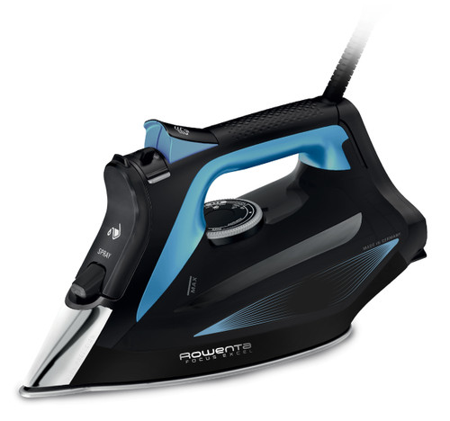 ROWENTA - Focus Excel, Ferro da stiro a vapore, 2700W, vapore continuo 45 g/min, colpo vapore 180 g/min, DW5310 - 2220000386