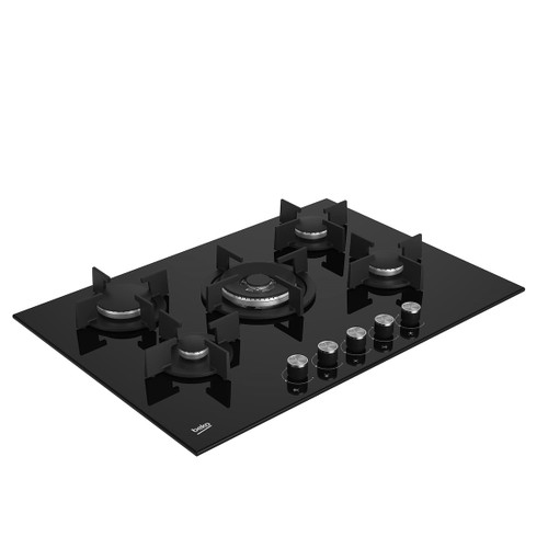 BEKO - Piano a Gas, 4 Bruciatori + 1 Wok High Power, 75 cm - 2210005569