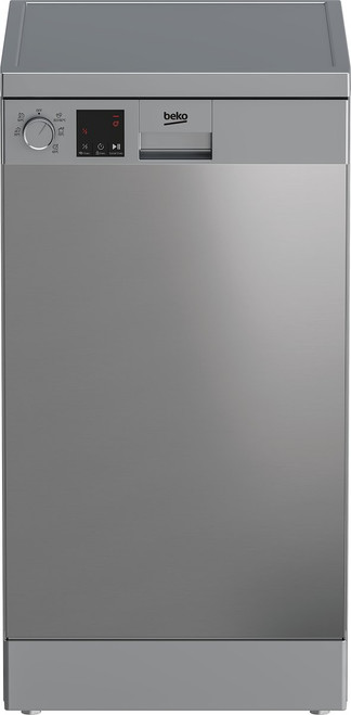 BEKO - DVS05024X: Lavastoviglie SLIM a Libera Installazione, 45 cm, 10 Coperti - 2200015014
