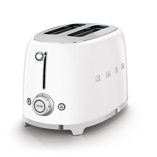 SMEG - Smeg Tostapane 50's Style – Bianco LUCIDO 2x2 – TSF01WHEU - 2200005123