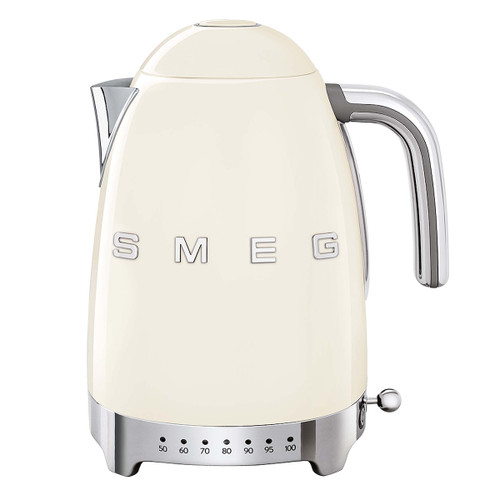 Smeg - Bollitore A Temperatura Variabile 50's Style – Panna LUCIDO – KLF04CREU - 2200005125