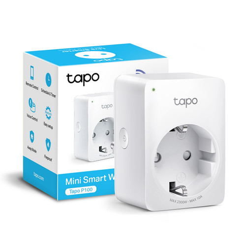 TP-LINK - TP-LINK TAPO P100 - PRESA ELETTRICA SMART WI-FI CO - 2200001963 TP-LINK - TP-LINK TAPO P100 - PRESA ELETTRICA SMART WI-FI CO - 2200001963