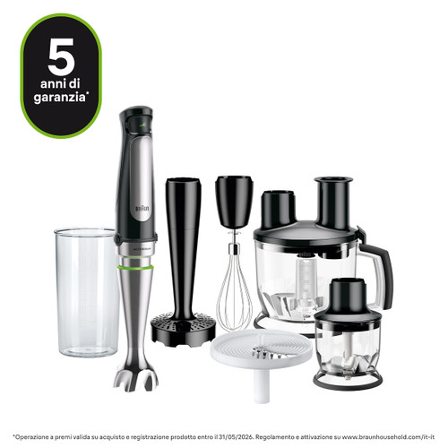 BRAUN - MINIPIMER MULTIQUICK 7 MQ7087X - 2200000486 BRAUN 0 | Trony.it