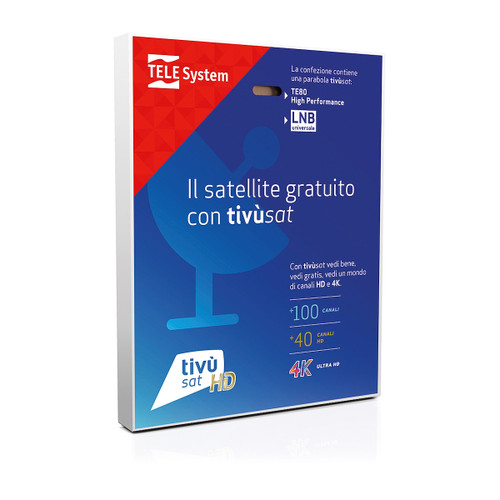 TELESYSTEM - PAR. TIVU'SAT 80 CM + LNB - 2190010759 TELESYSTEM - PAR. TIVU'SAT 80 CM + LNB - 2190010759