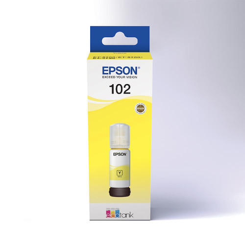 EPSON - 102 FLACONE DI INCHIOSTRO ECOTANK T03R4 GIALLO - 2180023897 EPSON - 102 FLACONE DI INCHIOSTRO ECOTANK T03R4 GIALLO - 2180023897