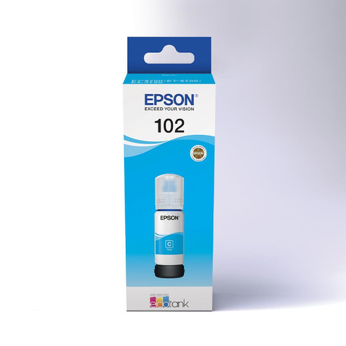EPSON - 102 FLACONE DI INCHIOSTRO ECOTANK T03R2 CIANO - 2180023891 EPSON - 102 FLACONE DI INCHIOSTRO ECOTANK T03R2 CIANO - 2180023891