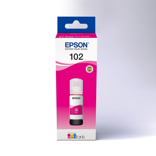 EPSON - 102 FLACONE DI INCHIOSTRO ECOTANK T03R3 MAGENTA - 2180023892 EPSON - 102 FLACONE DI INCHIOSTRO ECOTANK T03R3 MAGENTA - 2180023892