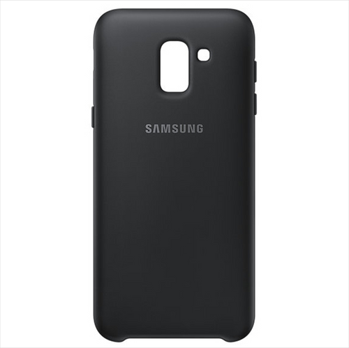 SAMSUNG - Galaxy J6 Dual Layer Cover (Black) - 2180018592