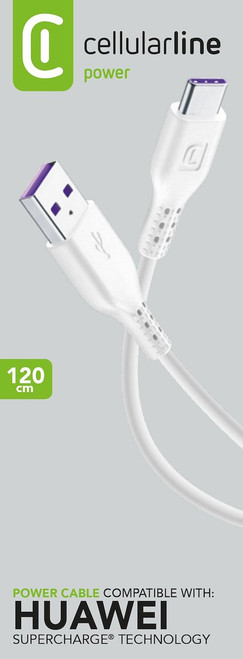 CELLULARLINE - USB CABLE SUPER CHARGE - USB-C - 2170021421