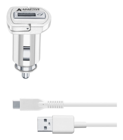 CELLULARLINE - ADAPTIVE FAST CAR CHARGER KIT 15W - USB-C - SAMSU - 2170021415