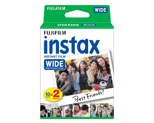FUJIFILM - INSTAX WIDE COLOR 10X2PK - 2140000071 FUJIFILM - INSTAX WIDE COLOR 10X2PK - 2140000071