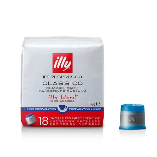 ILLY - 18 CAPSULE CAFFÈ IPERESPRESSO CLASSICO LUNGO - 2150002848 ILLY - 18 CAPSULE CAFFÈ IPERESPRESSO CLASSICO LUNGO - 2150002848