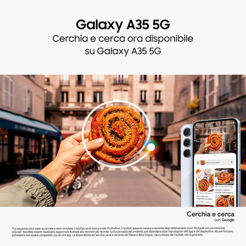 SAMSUNG - Galaxy A35 5G 6+128GB Awesome Iceblue - 2240003468