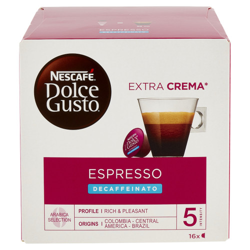 Nescafé Dolce Gusto - CAFFE ESPRESSO DECAFFEINATO 16 CAPSULE - 2220011237 Nescafé Dolce Gusto - CAFFE ESPRESSO DECAFFEINATO 16 CAPSULE - 2220011237