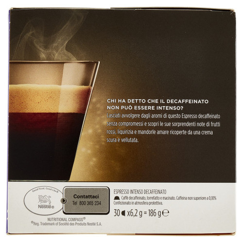 Nestlé Italiana S.p.A - CAFF ESPRESSO INTENSO DECAFFEINATO 30 CAPSULE - 2220011239