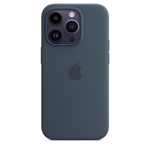 APPLE - MPTF3ZM/A custodia per cellulare 15,5 cm (6.1") Cover Blu - 2220009662