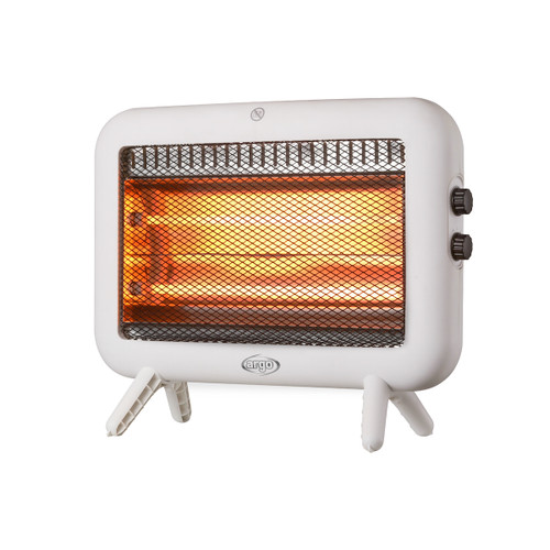 Argo Clima Spa - Argo Seventy Ice, stufa elettrica al quarzo con 2 candele al quarzo attivabili separatamente - 2220007695