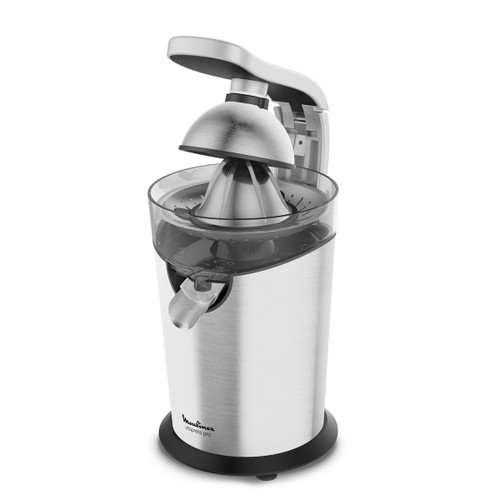 GROUPE SEB - Vitapress Pro, Spremiagrumi, Leva a Pressione, Massima Estrazione, Antigoccia, Cono in Acciaio Inox, 300 W, PC700D - 2210010214