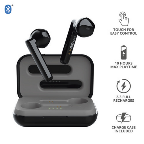 TRUST - PRIMO TOUCH BT EARPHONES BLACK - 2200003728