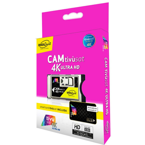 DIGIQUEST - CAM TIVÙSAT 4K UHD - 2200001227 DIGIQUEST - CAM TIVÙSAT 4K UHD - 2200001227