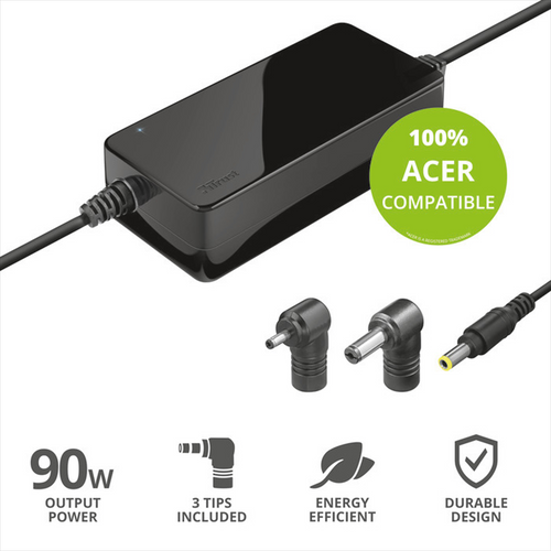 TRUST - MAXO ACER 90W LAPTOP CHARGER - 2190013181