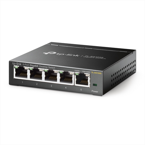 TP-LINK - TL-SG105S 5-PORT GIGABIT DESKTOP SWITCH - 2190001796 TP-LINK 0 | Trony.it