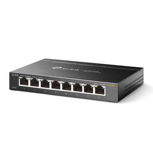 TP-LINK - TL-SG108S 8-PORT GIGABIT DESKTOP SWITCH - 2190001794