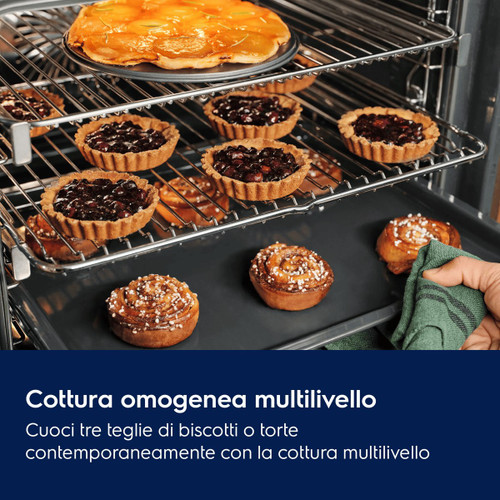 ELECTROLUX - Forno Incasso Multi Classe A 60 Cm MADE IN ITALY ROB3201AOR - 2180016326