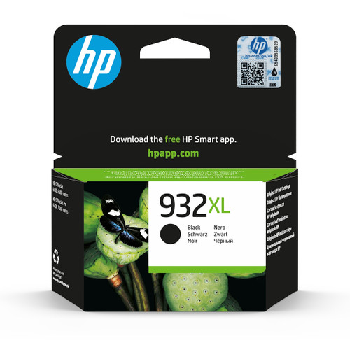 HP - HP 932XL cartuccia di inchiostro originale alta capacità, Nero - 1902136956 HP - HP 932XL cartuccia di inchiostro originale alta capacità, Nero - 1902136956