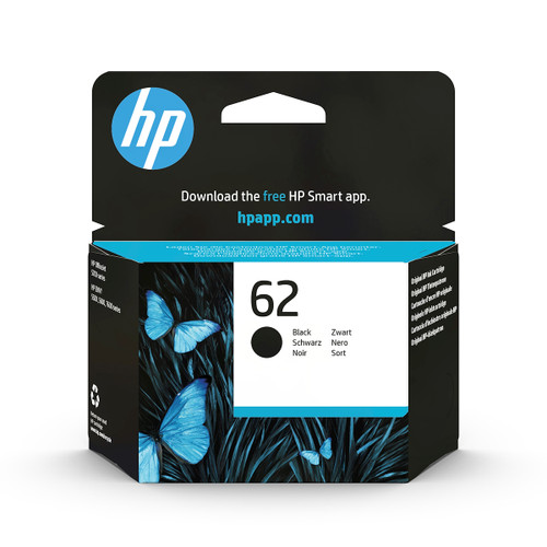 HP - HP 62 cartuccia di inchiostro originale, Nero - 2150001183 HP - HP 62 cartuccia di inchiostro originale, Nero - 2150001183