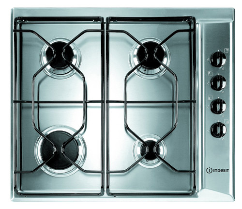 INDESIT - PAA 642 IX/I WE1 Acciaio inox Da incasso 58 cm Gas 4 Fornello(i) - 2230010035 INDESIT 0 | trony.live