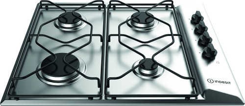 INDESIT - PAA 642 IX/I WE1 Acciaio inox Da incasso 58 cm Gas 4 Fornello(i) - 2230010035