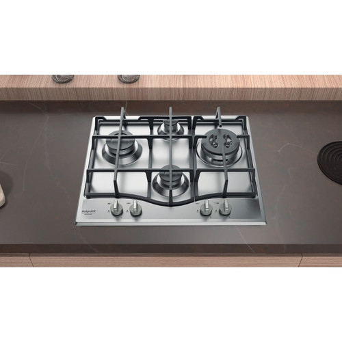 HOTPOINT ARISTON - Ariston Piano cottura a gas PCN 641 T/IX/HAR Made in Italy - 2160006070