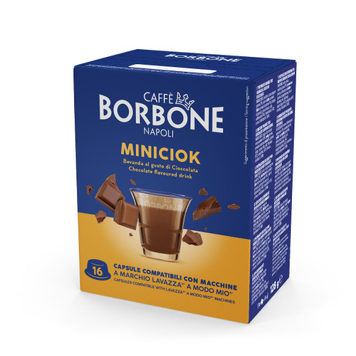 CAFFE' BORBONE - COMPATIBILI A MODO MIO - MINICIOCK - 16 CAPS - 2220012843