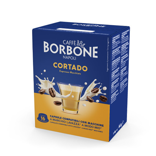 CAFFE' BORBONE - COMPATIBILI A MODO MIO - CORTADO - 16 CAPS - 2220012844