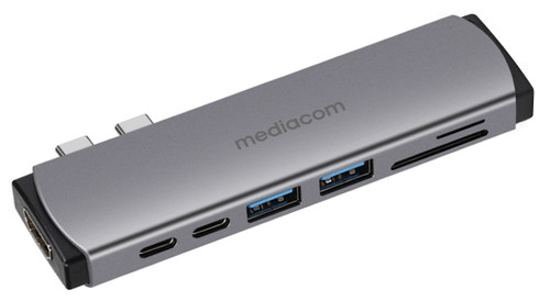 MEDIACOM - DUAL USB-C 100W - 2220008728 MEDIACOM - DUAL USB-C 100W - 2220008728