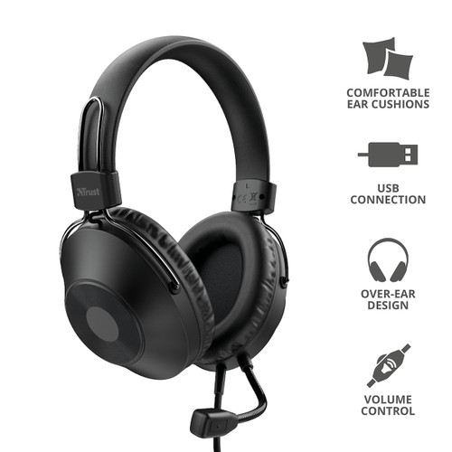 TRUST - USB HEADSET - 2200013588 TRUST - USB HEADSET - 2200013588