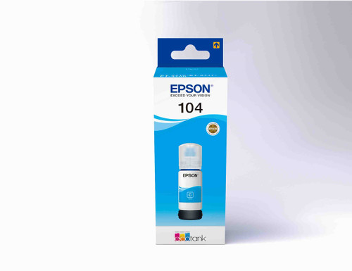 EPSON - 104 FLACONE DI INCHIOSTRO ECOTANK T00P2 CIANO - 2180023883 EPSON - 104 FLACONE DI INCHIOSTRO ECOTANK T00P2 CIANO - 2180023883