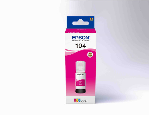 EPSON - 104 FLACONE DI INCHIOSTRO ECOTANK T00P3 MAGENTA - 2180023884 EPSON - 104 FLACONE DI INCHIOSTRO ECOTANK T00P3 MAGENTA - 2180023884