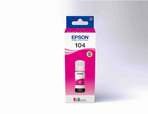EPSON - 104  FLACONE DI INCHIOSTRO ECOTANK T00P3 MAGENTA - 2180023884