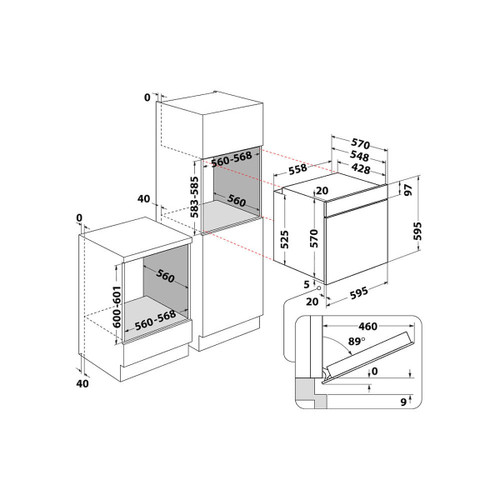 HOTPOINT ARISTON - FA4S 544 IX HA - 2180004048