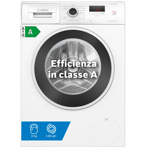 BOSCH - WGE03200IT Lavatrice 8kg 1200g/min Classe A - 2240008268