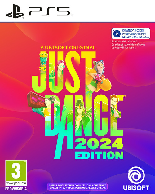 UBISOFT - JUST DANCE® 2024 EDITION- CODE IN BOX PS5 - 2230012840 UBISOFT - JUST DANCE® 2024 EDITION- CODE IN BOX PS5 - 2230012840