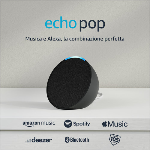 AMAZON - ECHO POP (1. GEN.) | ANTRACITE - 2230011010 AMAZON - ECHO POP (1. GEN.) | ANTRACITE - 2230011010