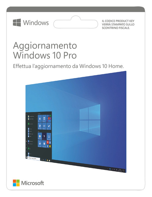 MICROSOFT - Aggiornamento Windows 10 Pro - 8080001006