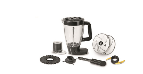 GROUPE SEB - DoubleForce, Robot da cucina con 8 accessori e 28 funzioni, 6 Opzioni di Velocità, FP8218 - 2210001465