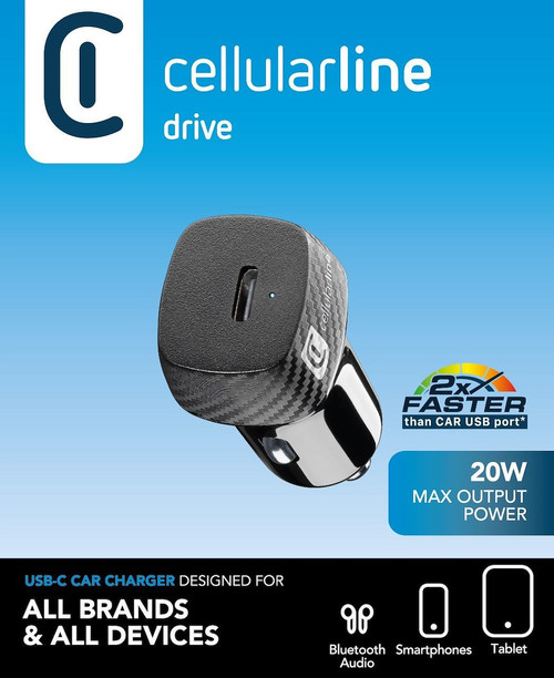 CELLULARLINE - USB-C CAR POWER 20W - 2240009918