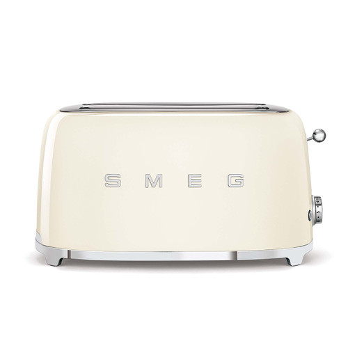 SMEG - Tostapane 50's Style – Panna LUCIDO 2x4 – TSF02CREU - 2170000872 SMEG 0 | Trony.it
